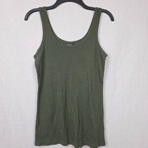 Torrid Olive Green Tank Top Women Size 0x Plus